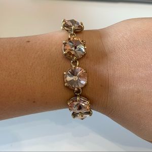 Stella and Dot Amelie Sparkle Bracelet - Rose
